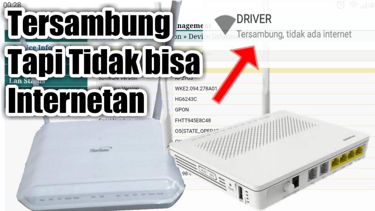 Kenapa Wifi Tidak Ada Internet