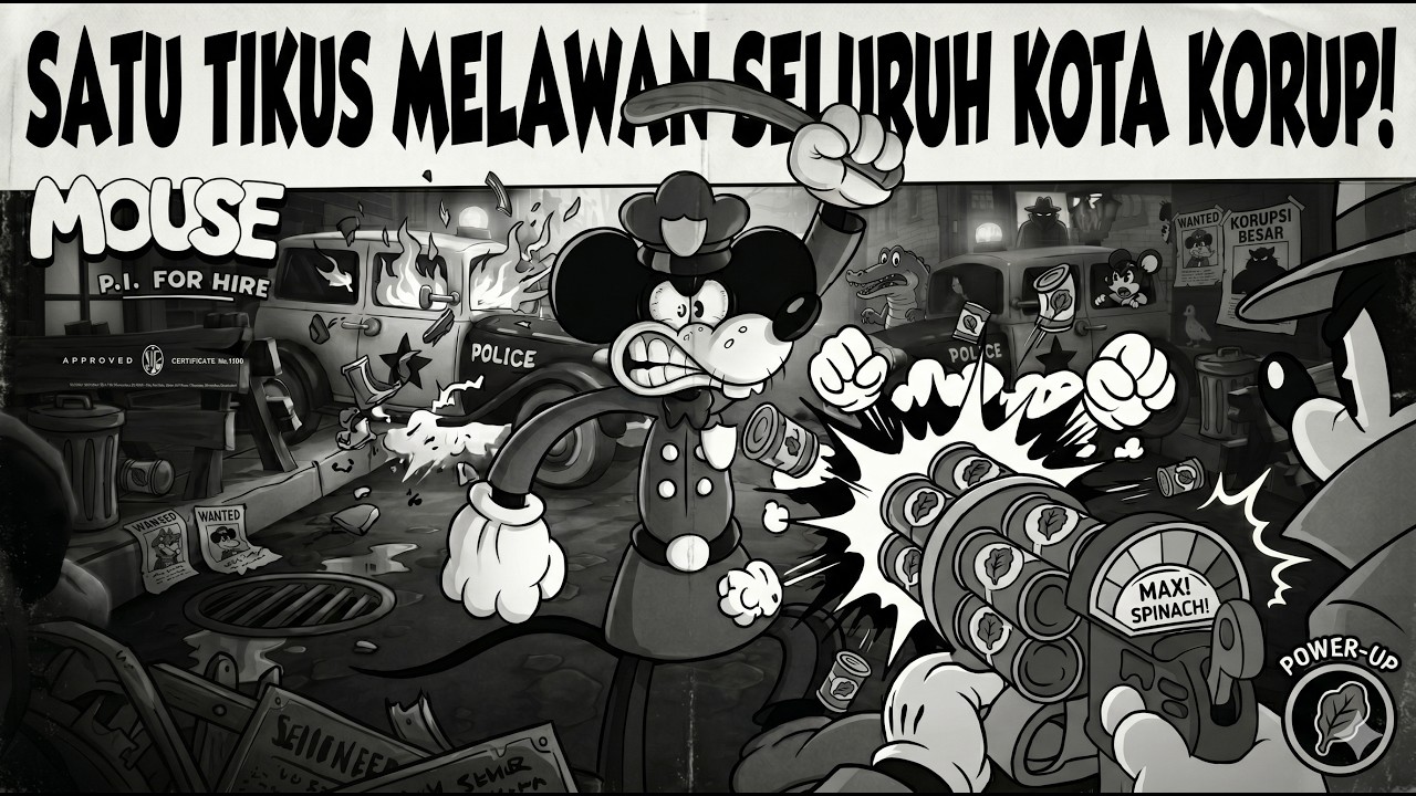Mouse P.I. For Hire: Game Shooter Kartun Klasik dengan Aksi Detektif Tikus Paling Gila di 2026